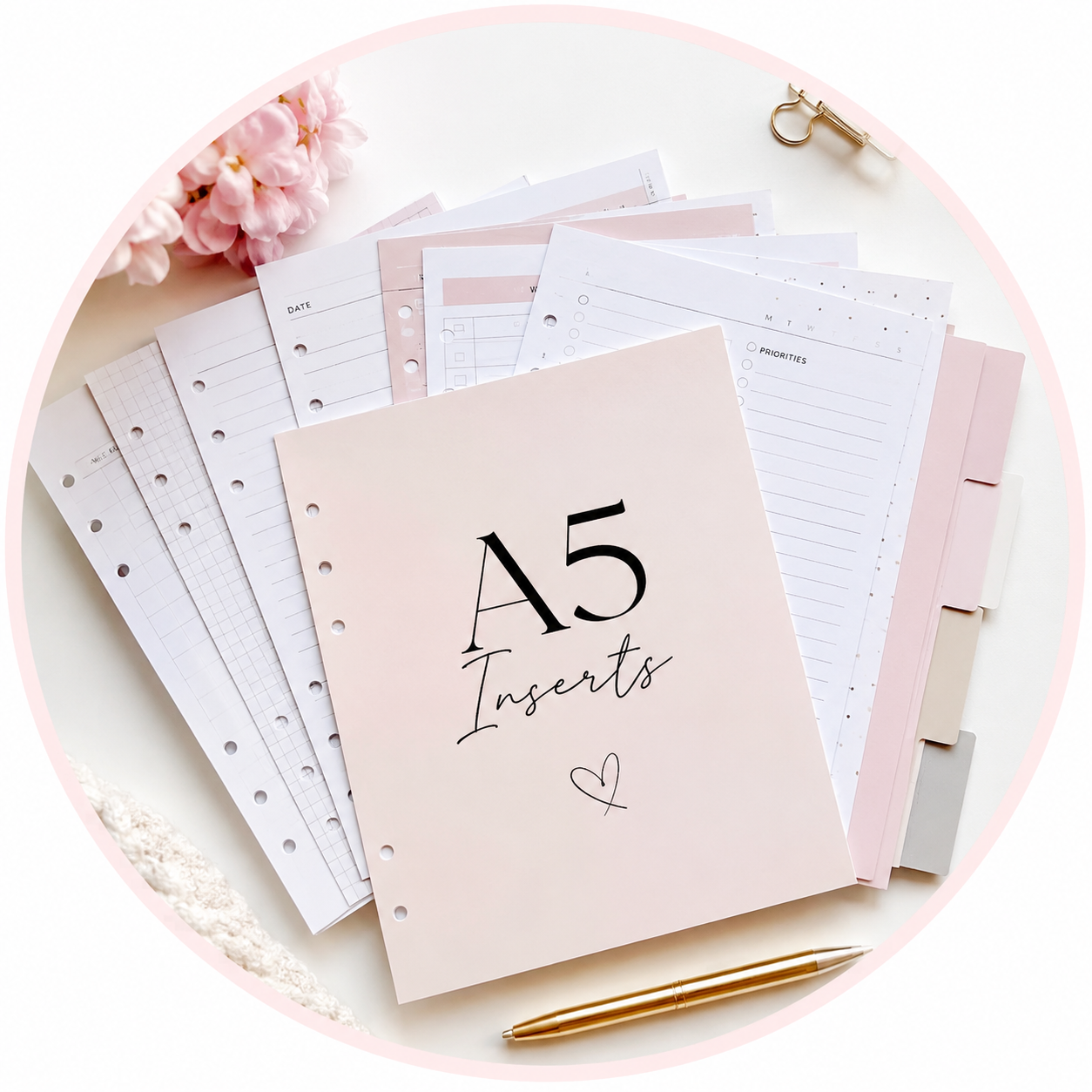 A5 Inserts