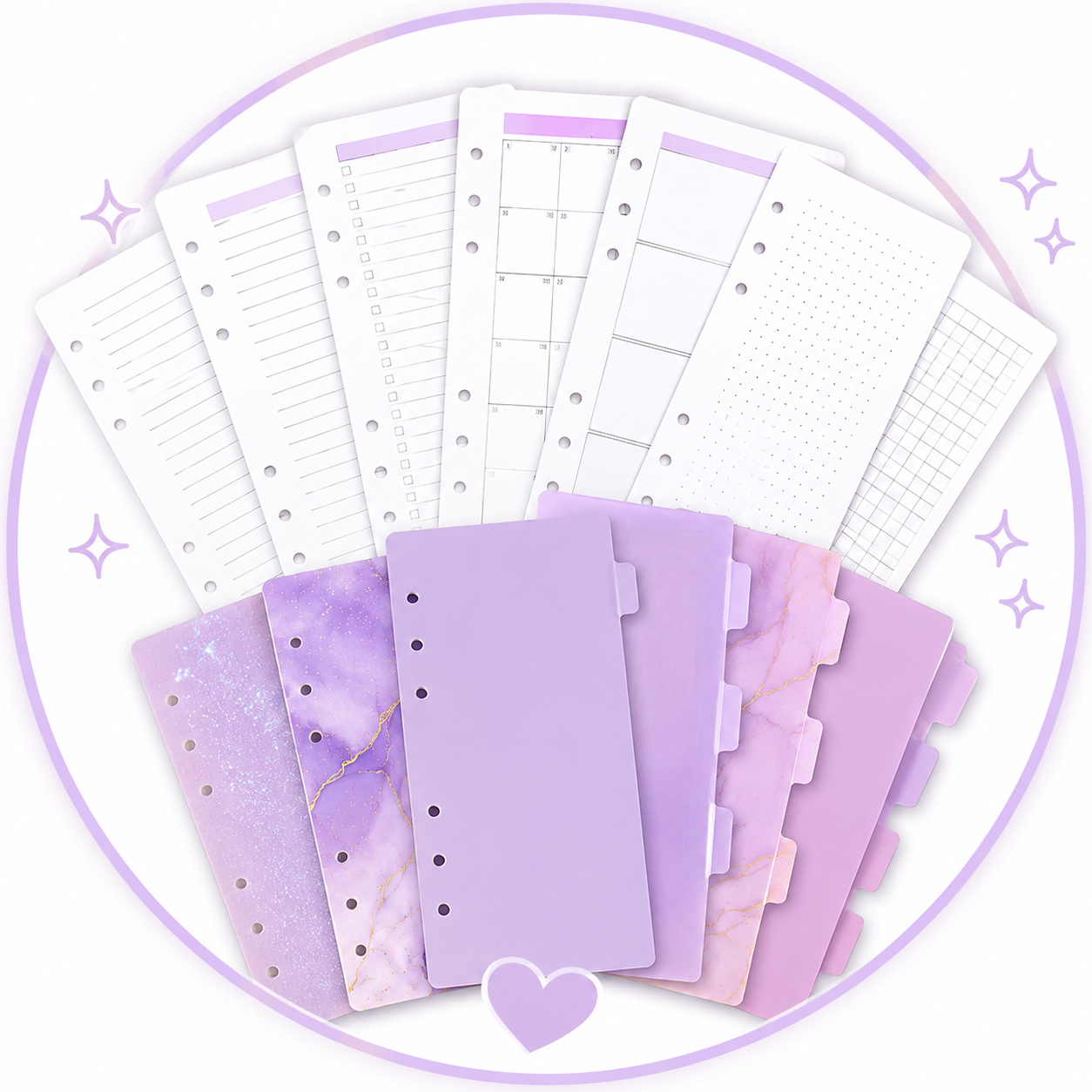 A6 Inserts & Dividers