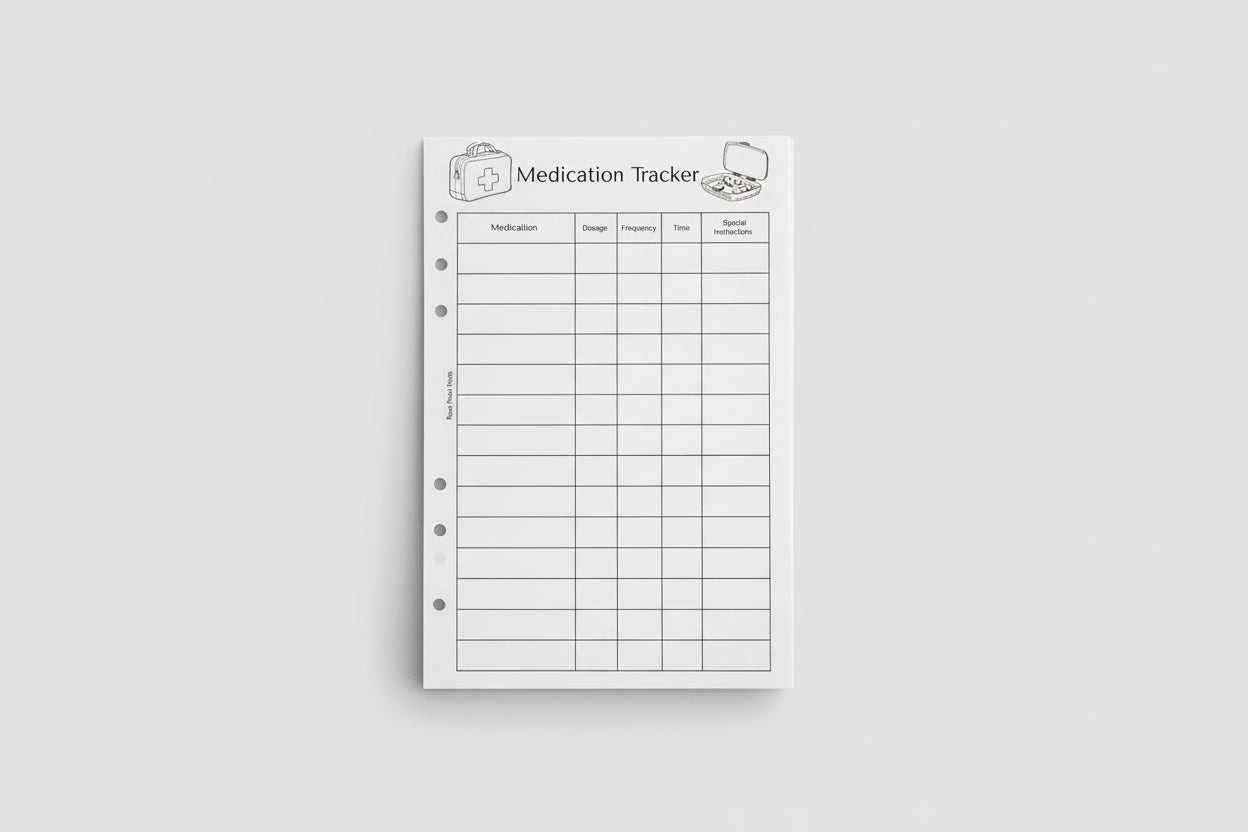 Medication Tracker Pack