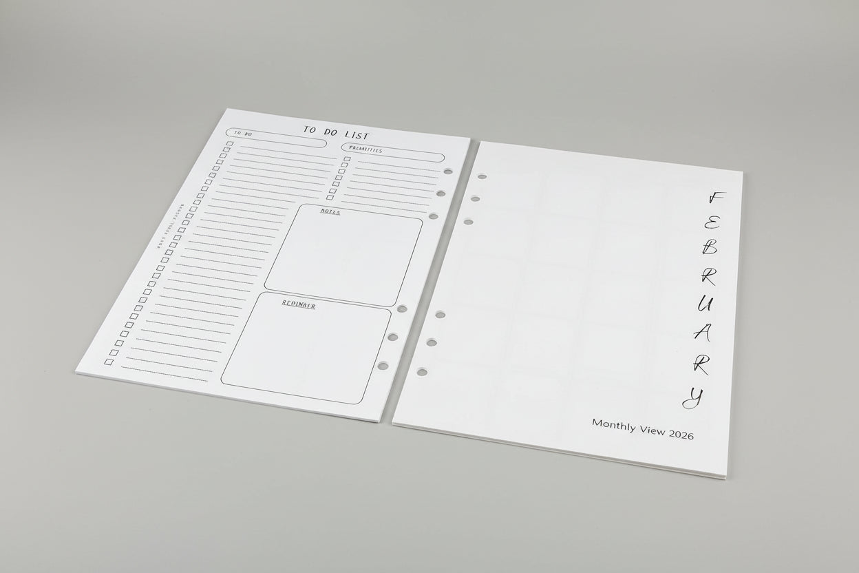 Monthly View 2026 Jan-Dec