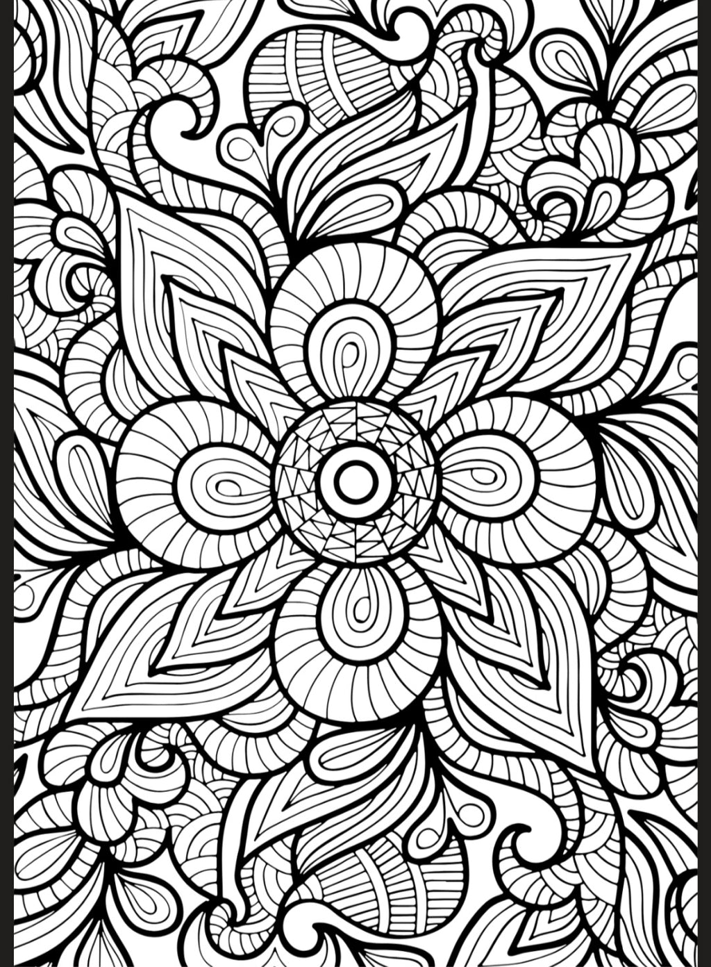 Flowers & Butterflies A5 Colouring Inserts
