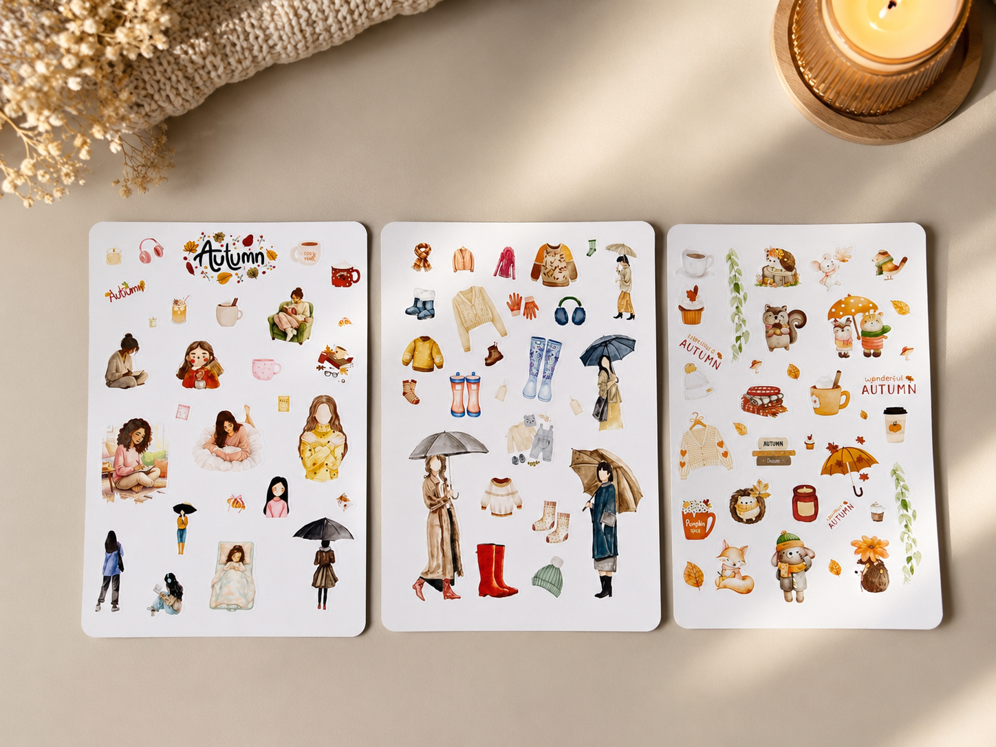 Autumn Stickers