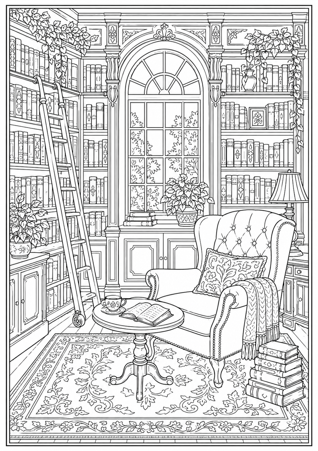 A5 Book Colouring Inserts