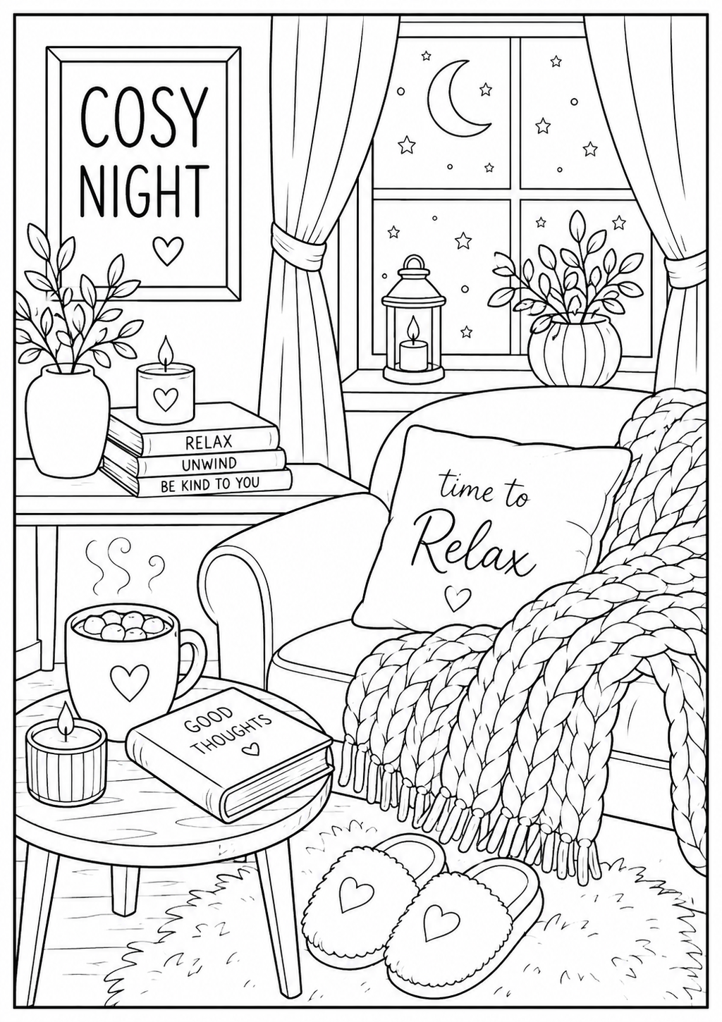 A5 Colouring Inserts