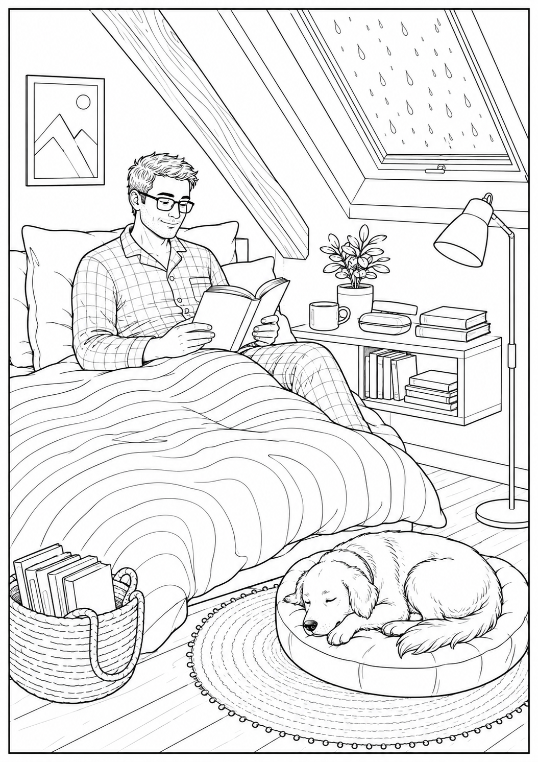 A5 Book Colouring Inserts