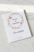 Flowers & Butterflies A5 Colouring Inserts