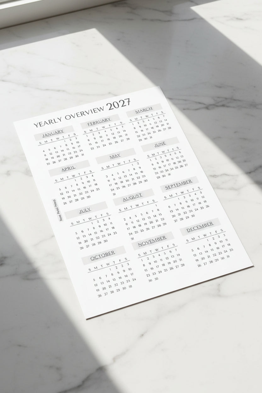 2027 Yearly Overview