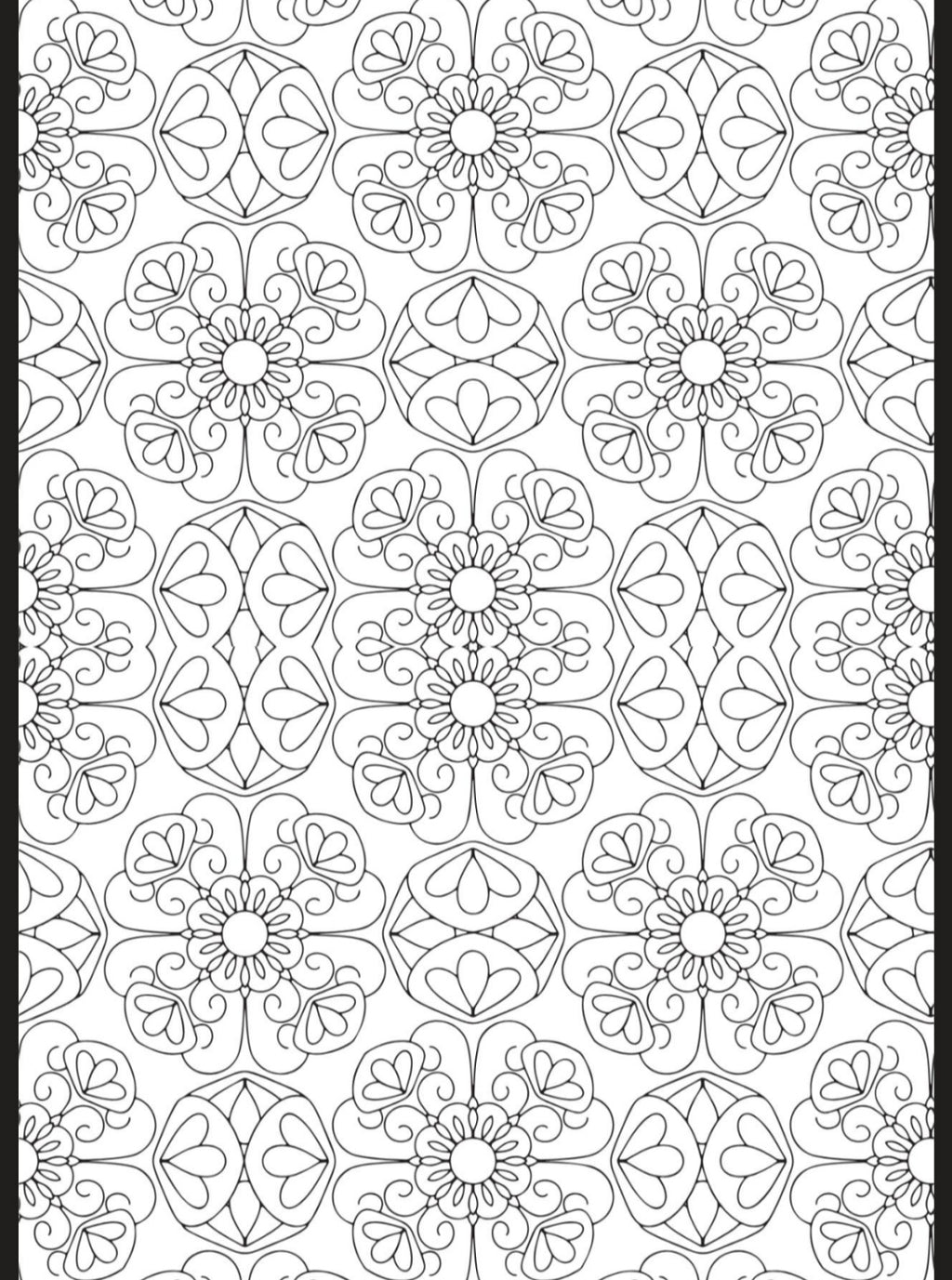 Flowers & Butterflies A5 Colouring Inserts