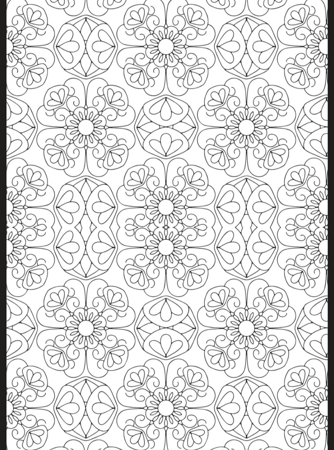 Flowers & Butterflies A5 Colouring Inserts
