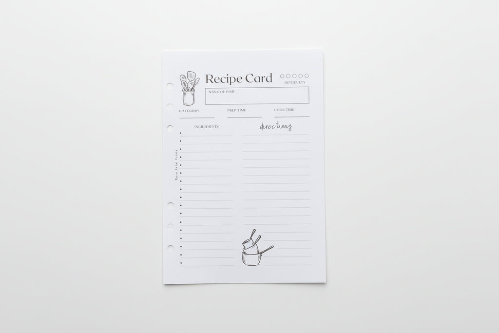 Recipe Card