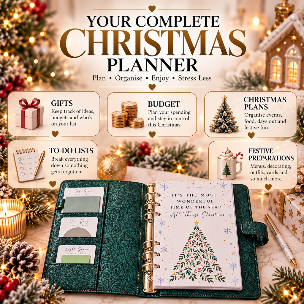 A5 Christmas Binder Bundle