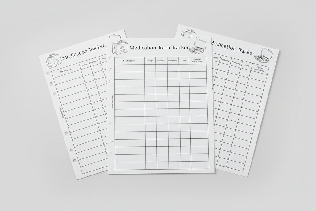 Refill Medication Tracker List