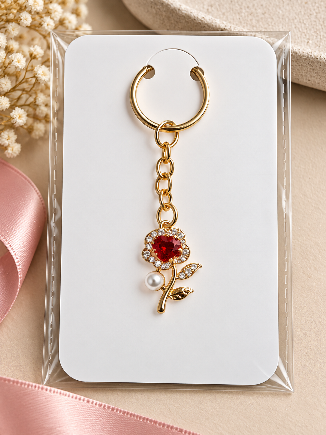 Rose Planner Charm