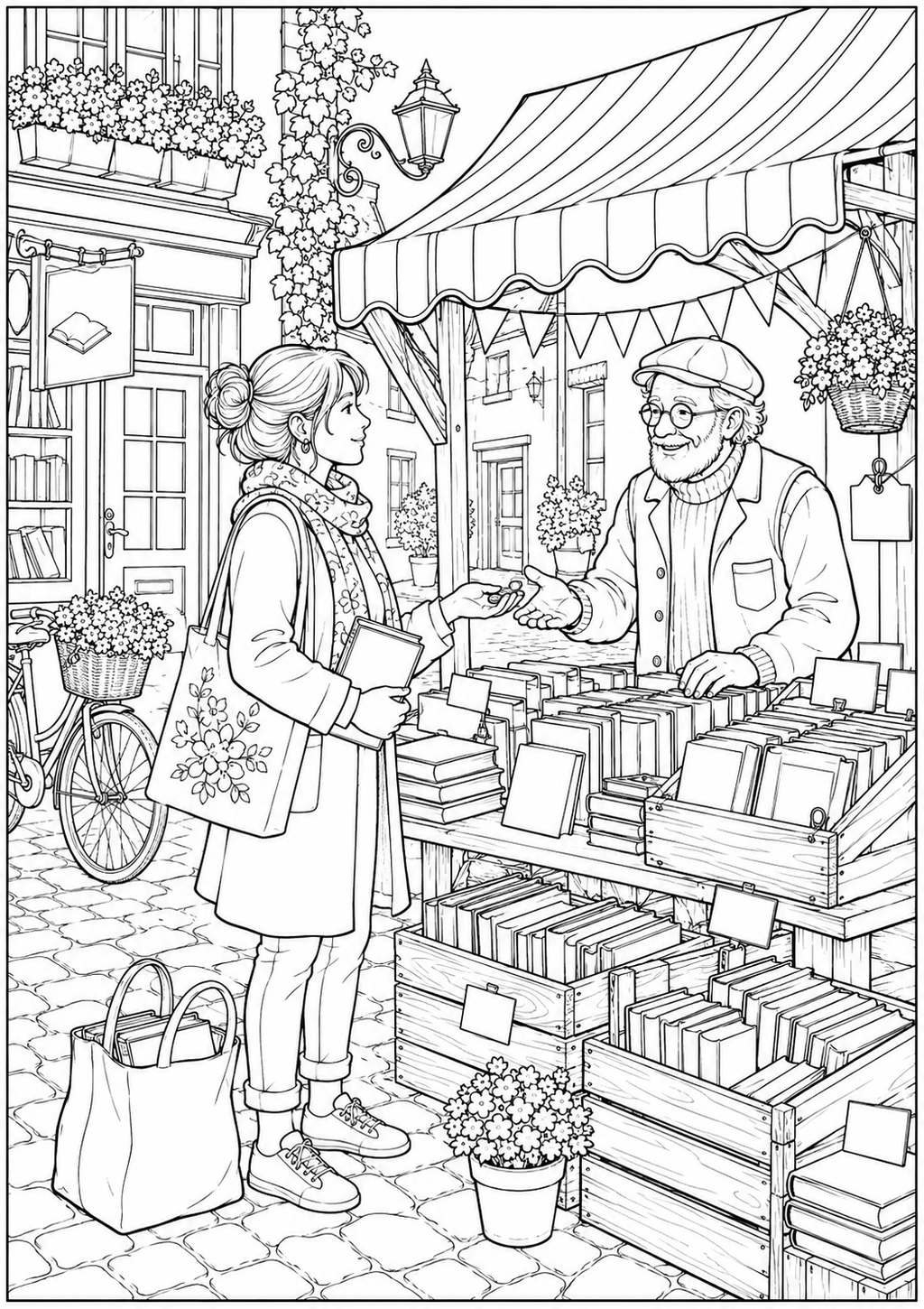 A5 Book Colouring Inserts