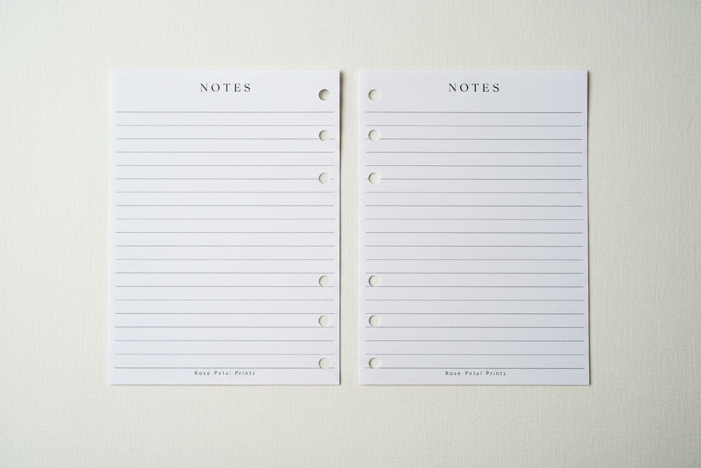 A6 Notes