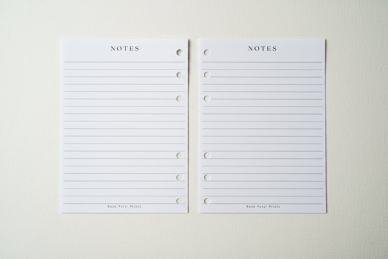 A6 Notes