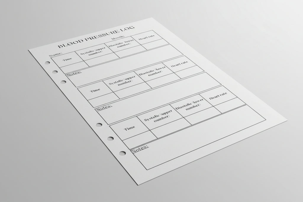 Blood Pressure Log