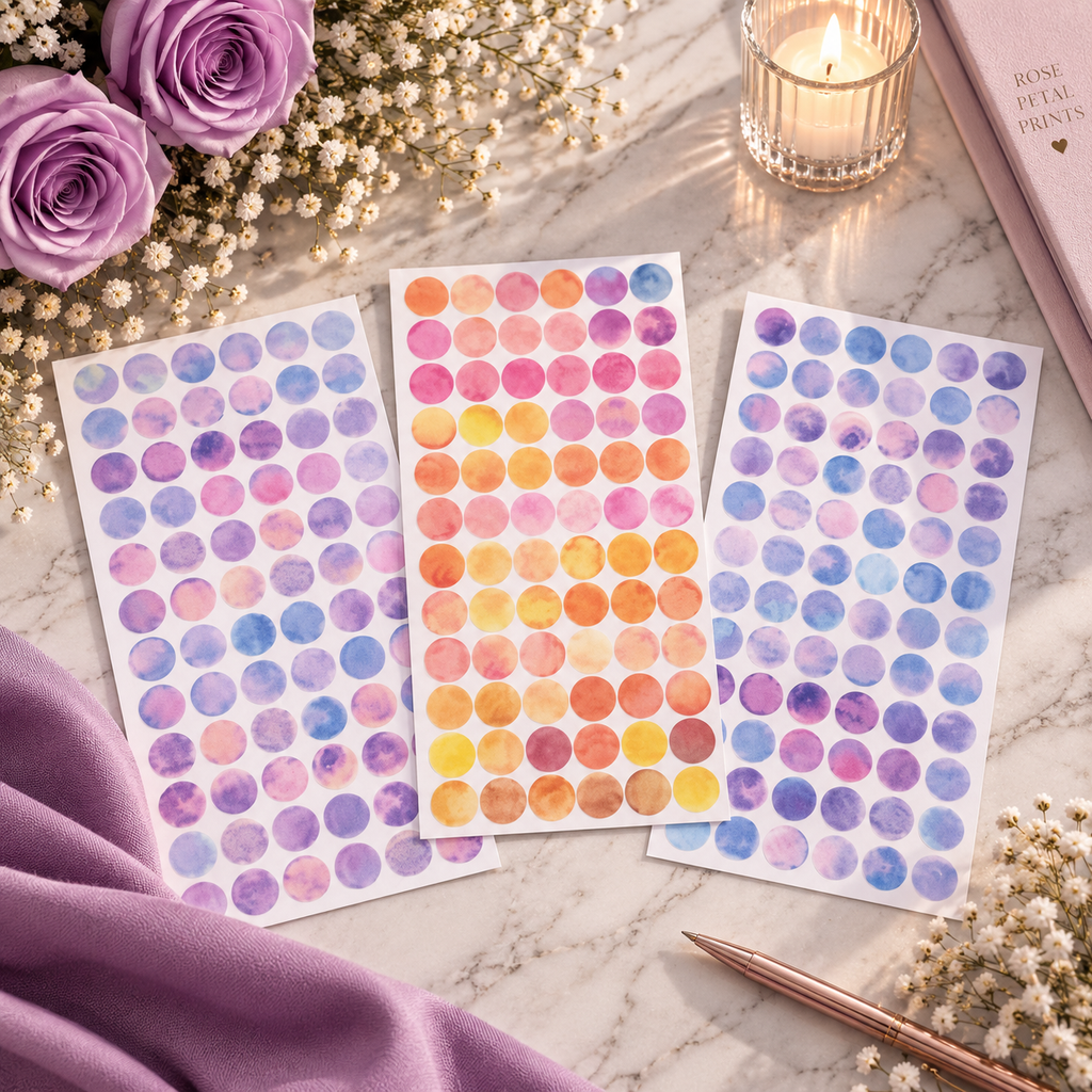 Small Circle Planner Stickers