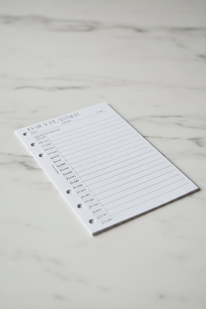 A6 The Daily Planner