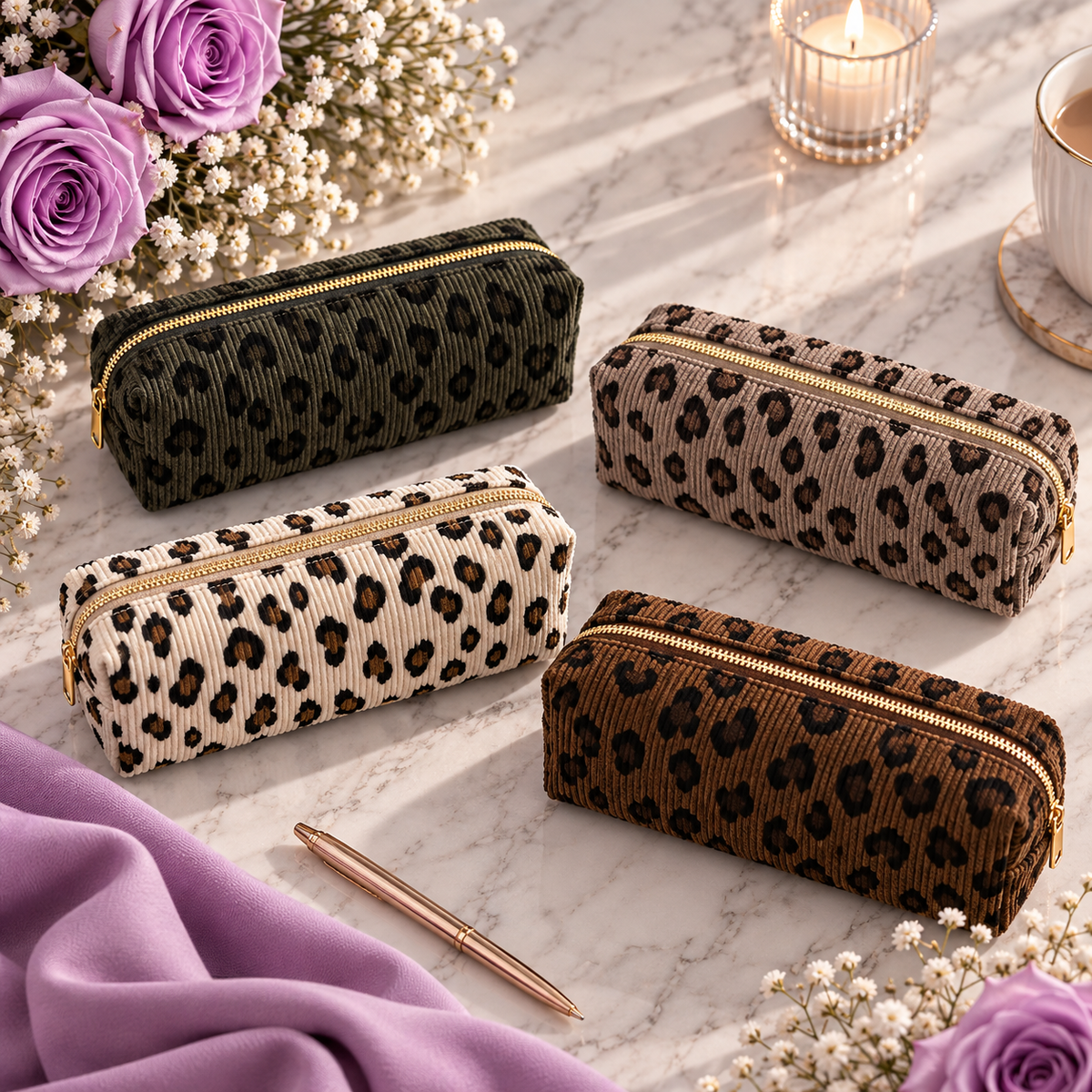 Leopard Print Pencil case