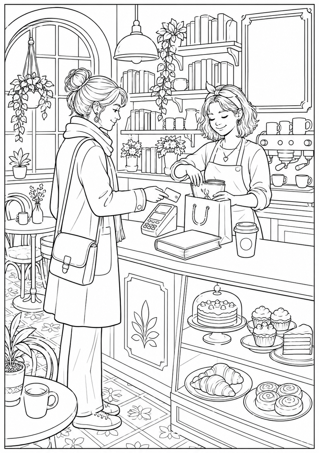 A5 Book Colouring Inserts