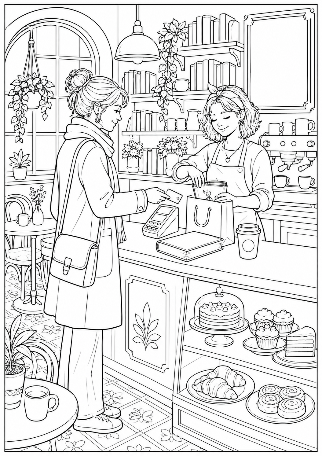A5 Book Colouring Inserts