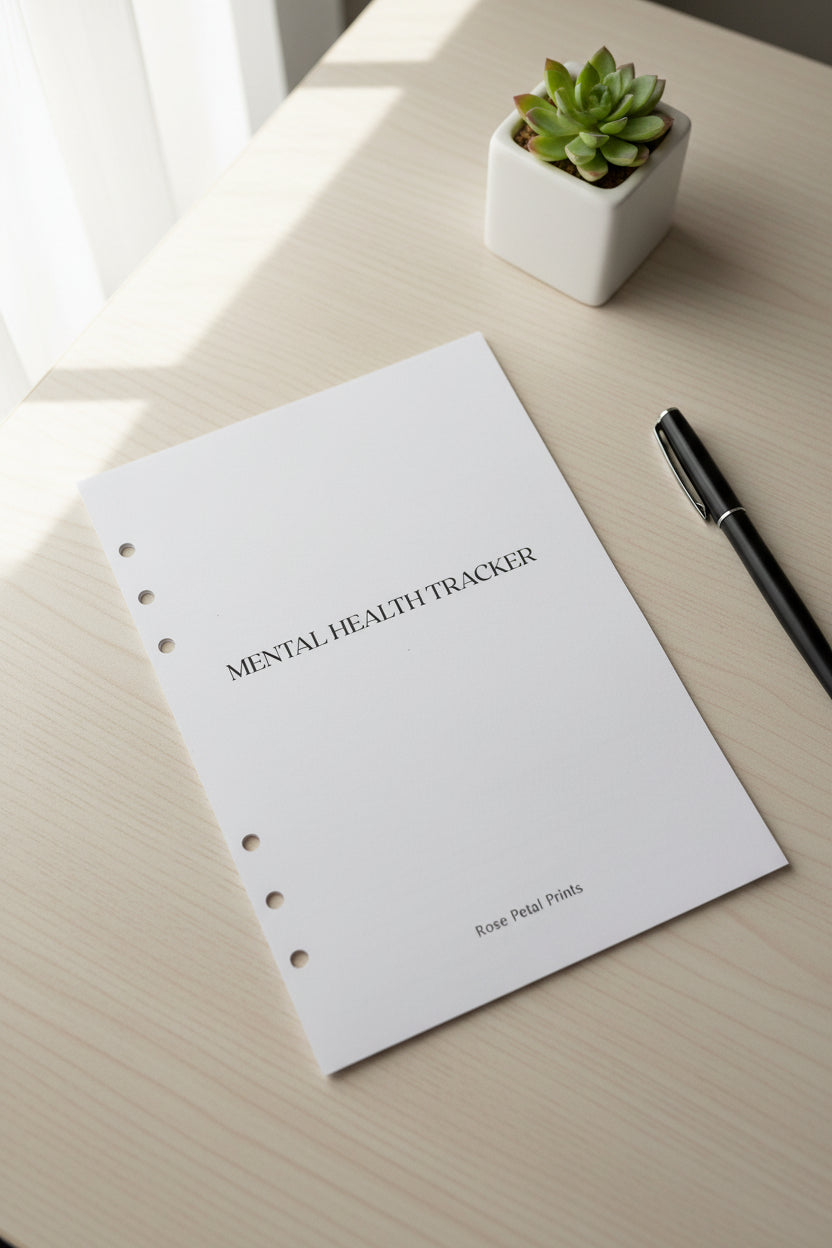 A5 Mental Health Tracker (upside down)