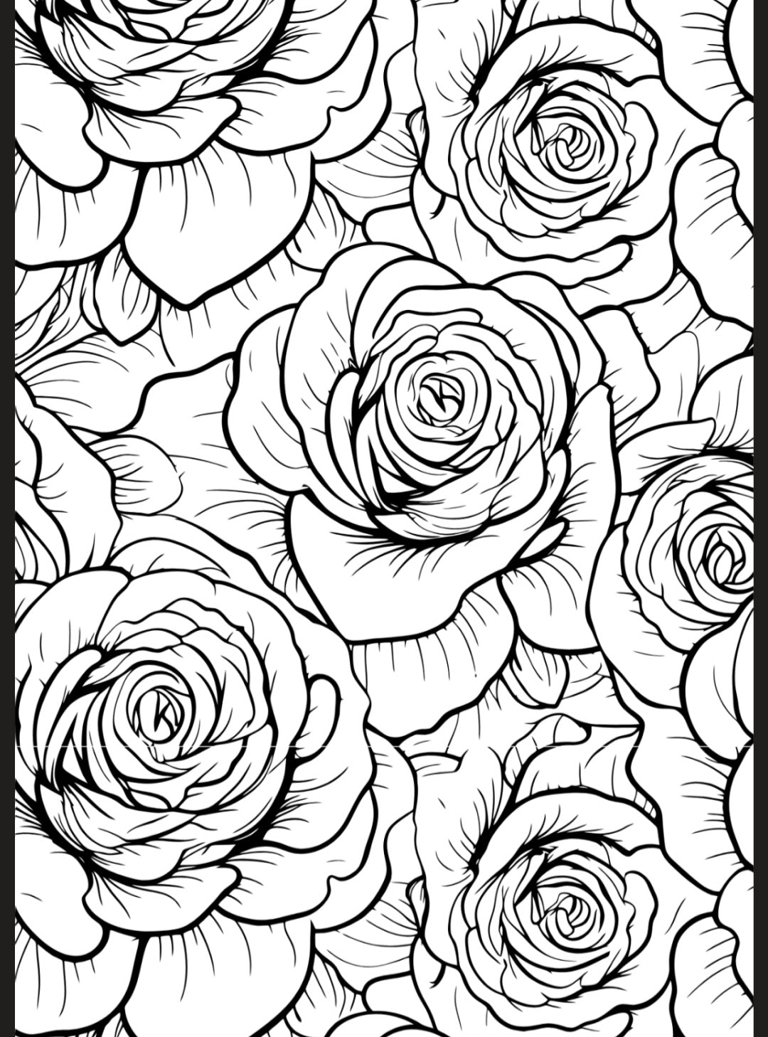 Flowers & Butterflies A5 Colouring Inserts
