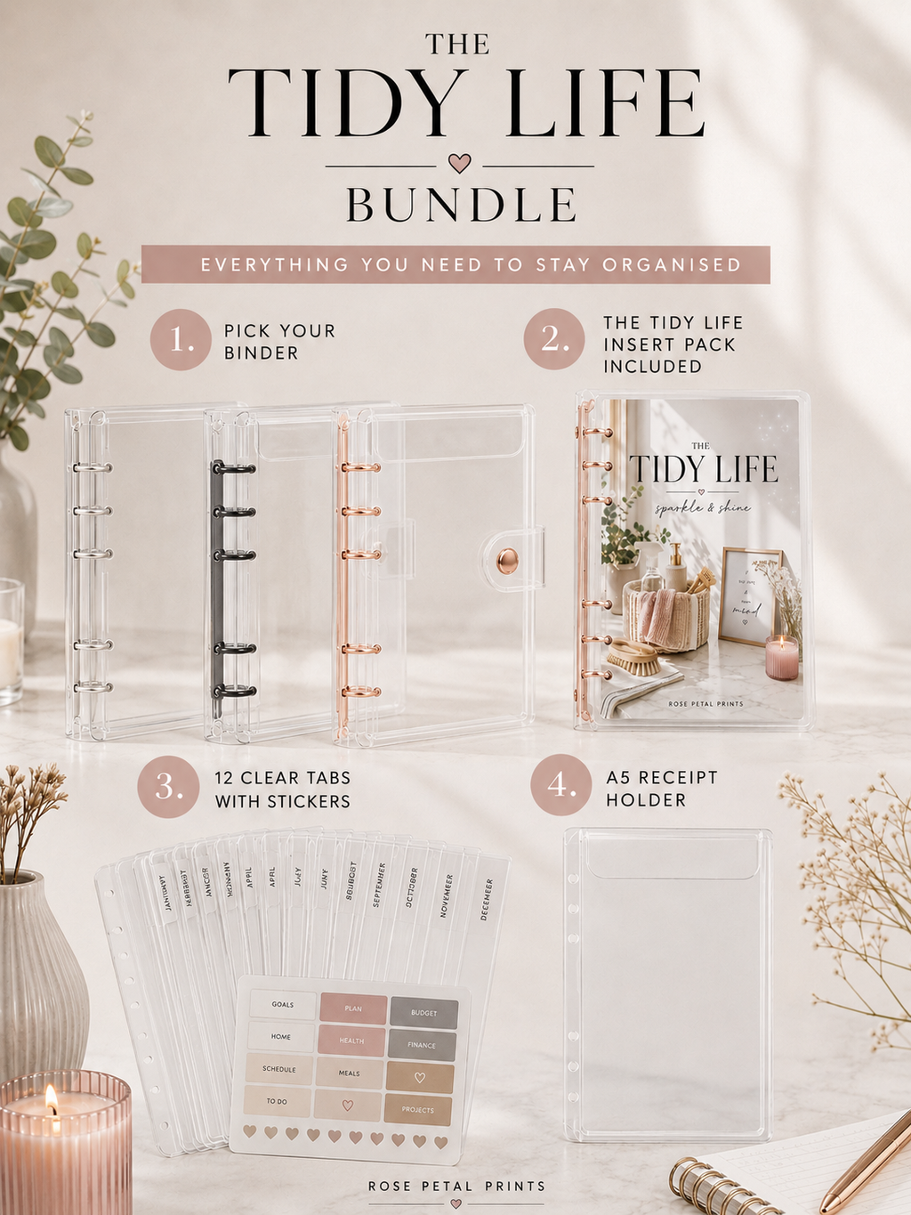 The Tidy Life A5 Bundle