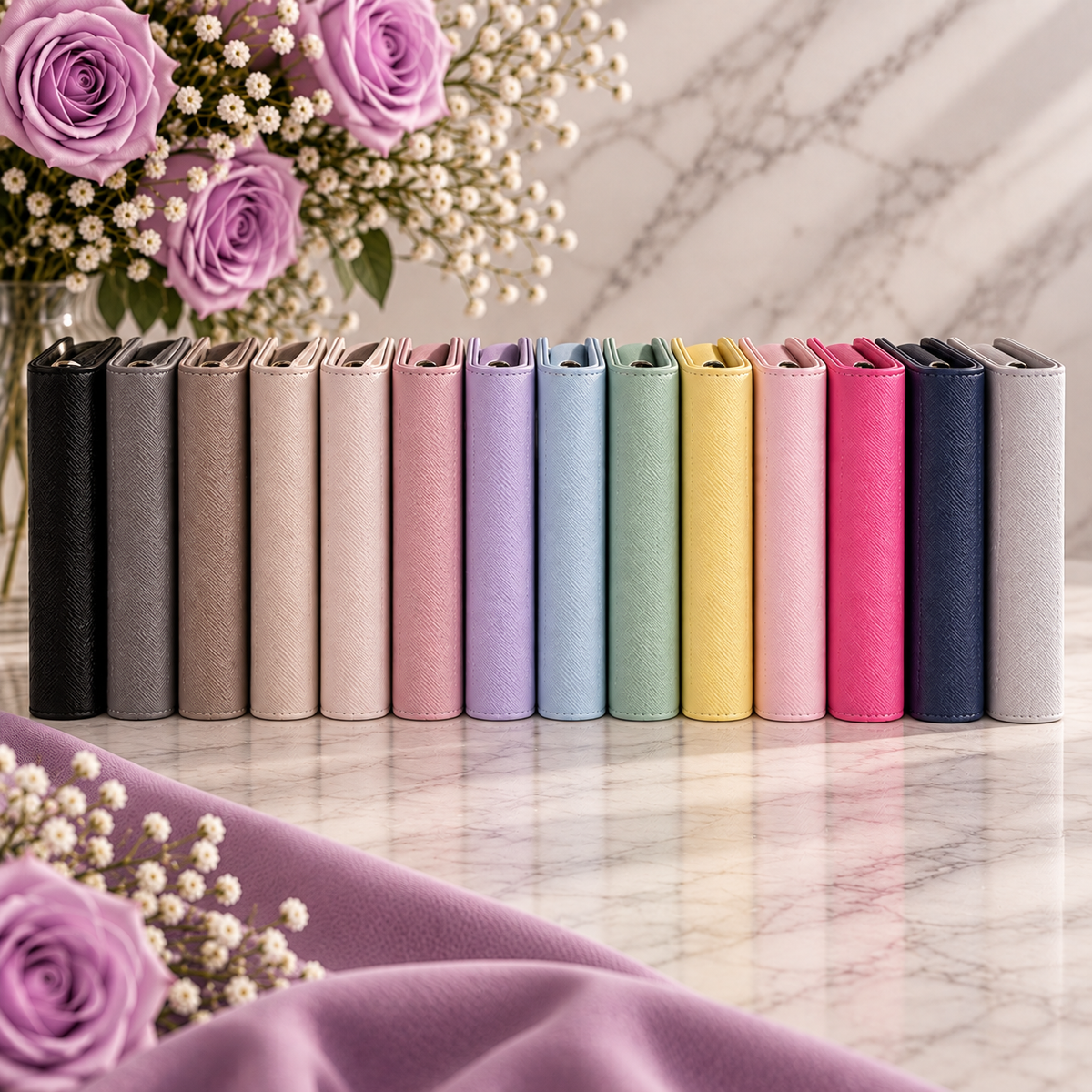 A6 Quilted Binder