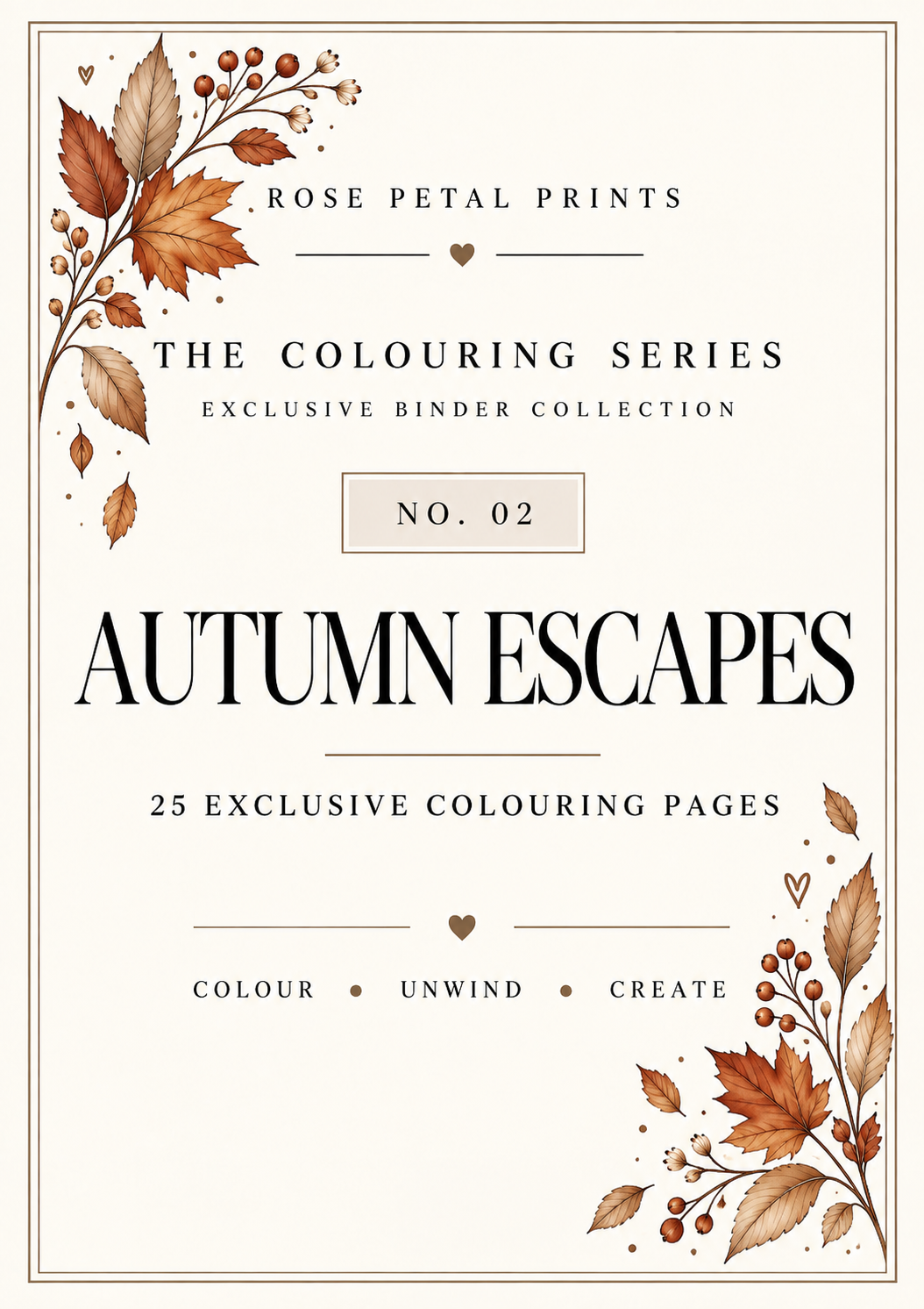The Colouring Series No. 02 – Autumn Escapes