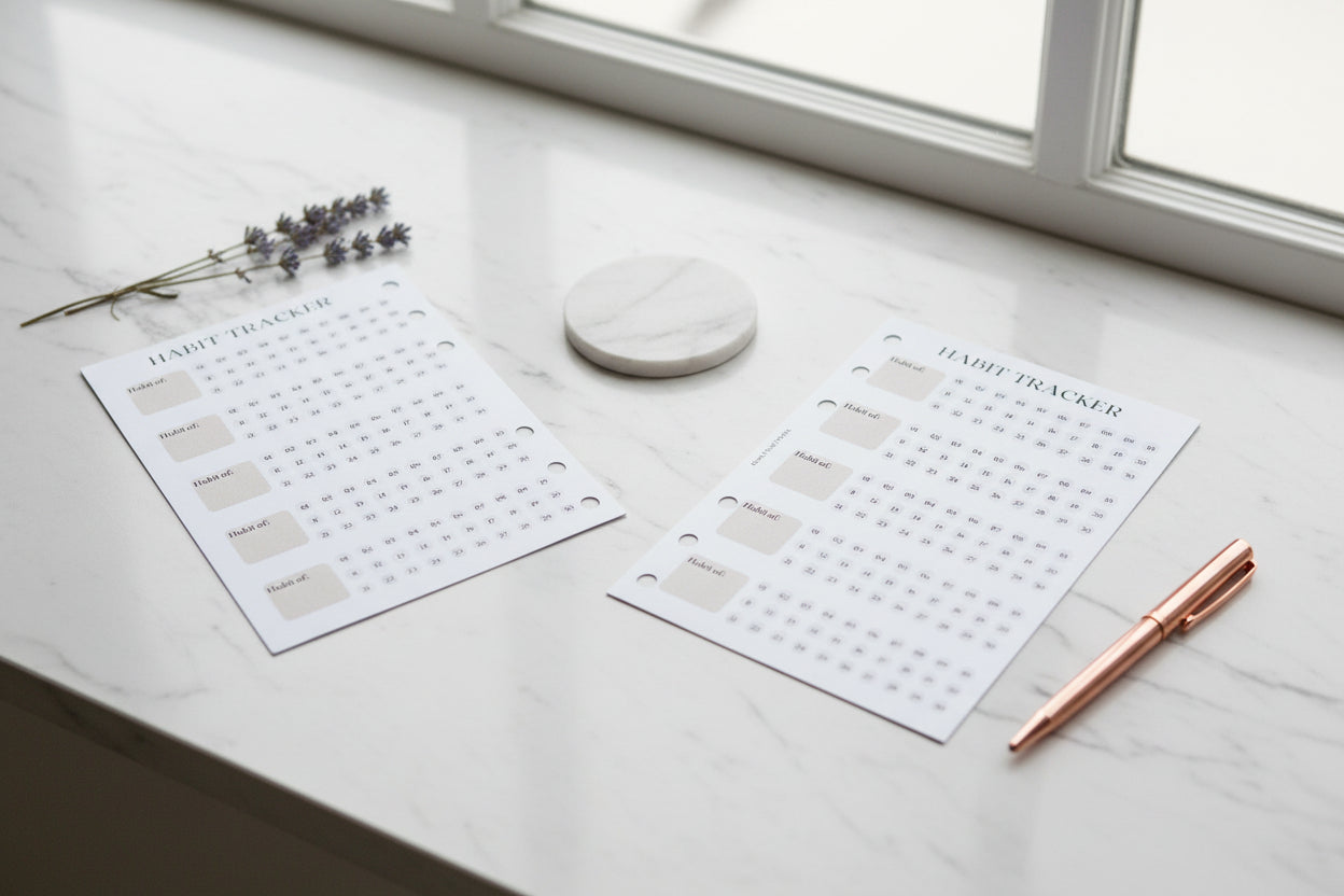 A6 Habit Tracker