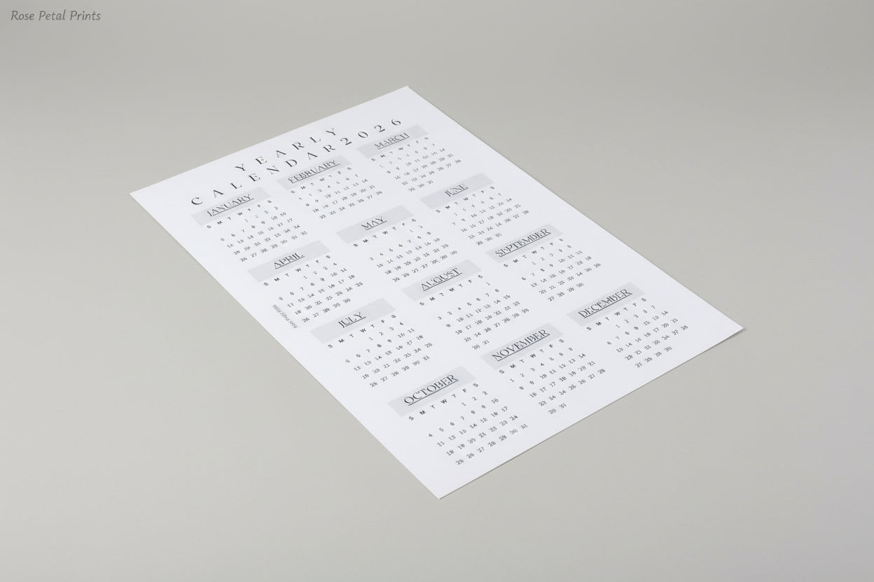 2026 Yearly Overview