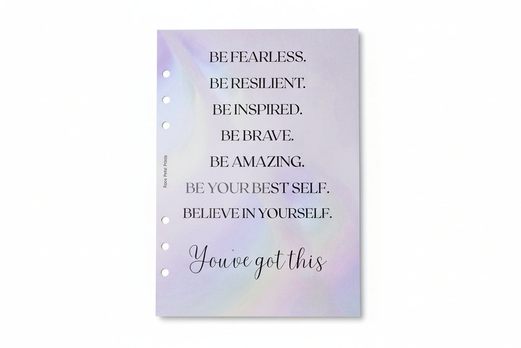 You've Got This Dashboard