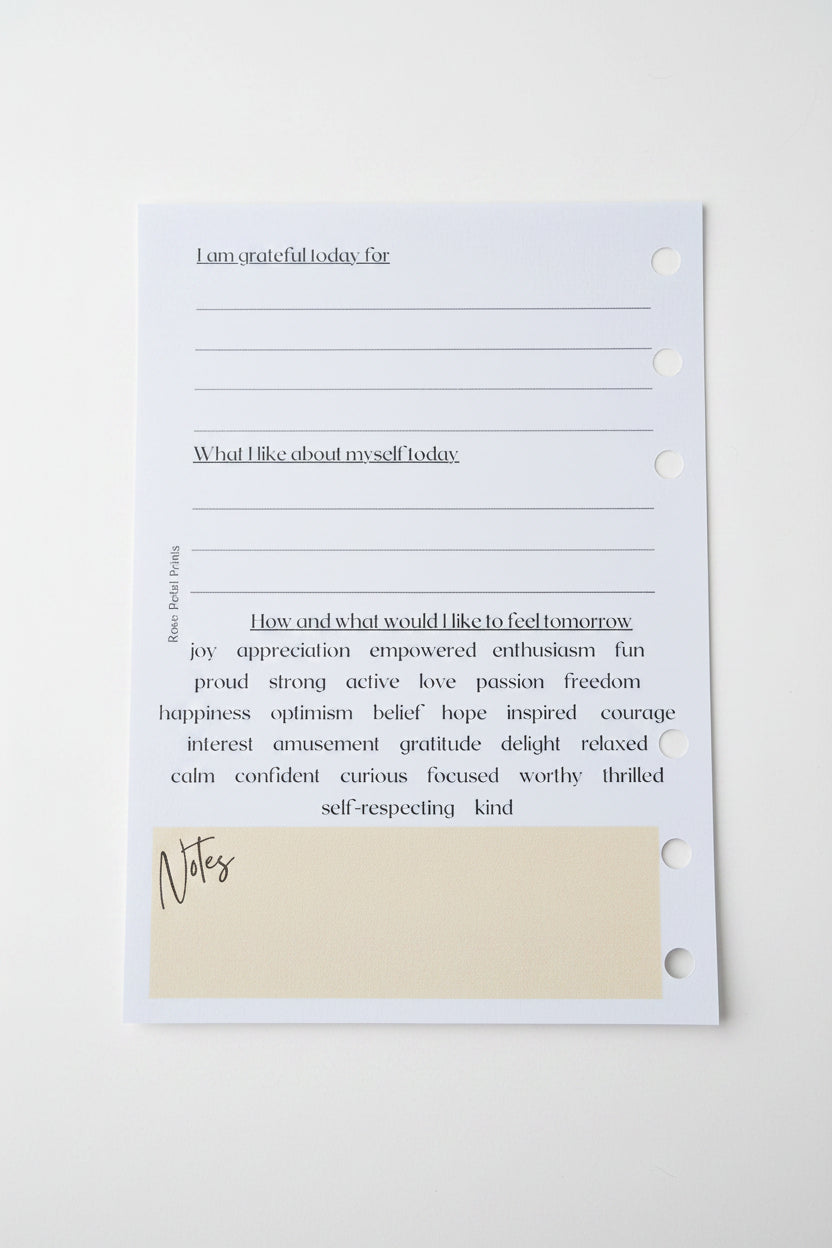 A6 Mental Health Tracker