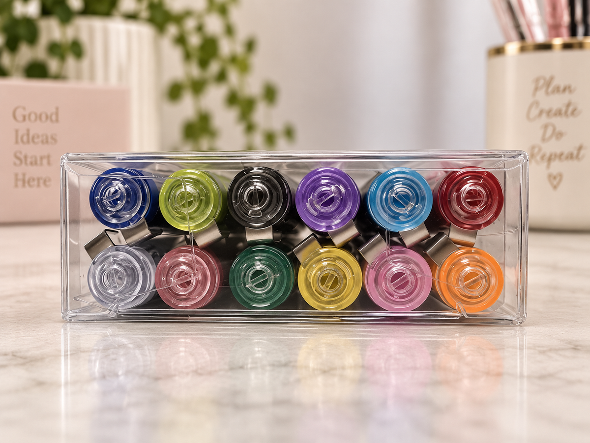 12 colourful Planner Gel Pens