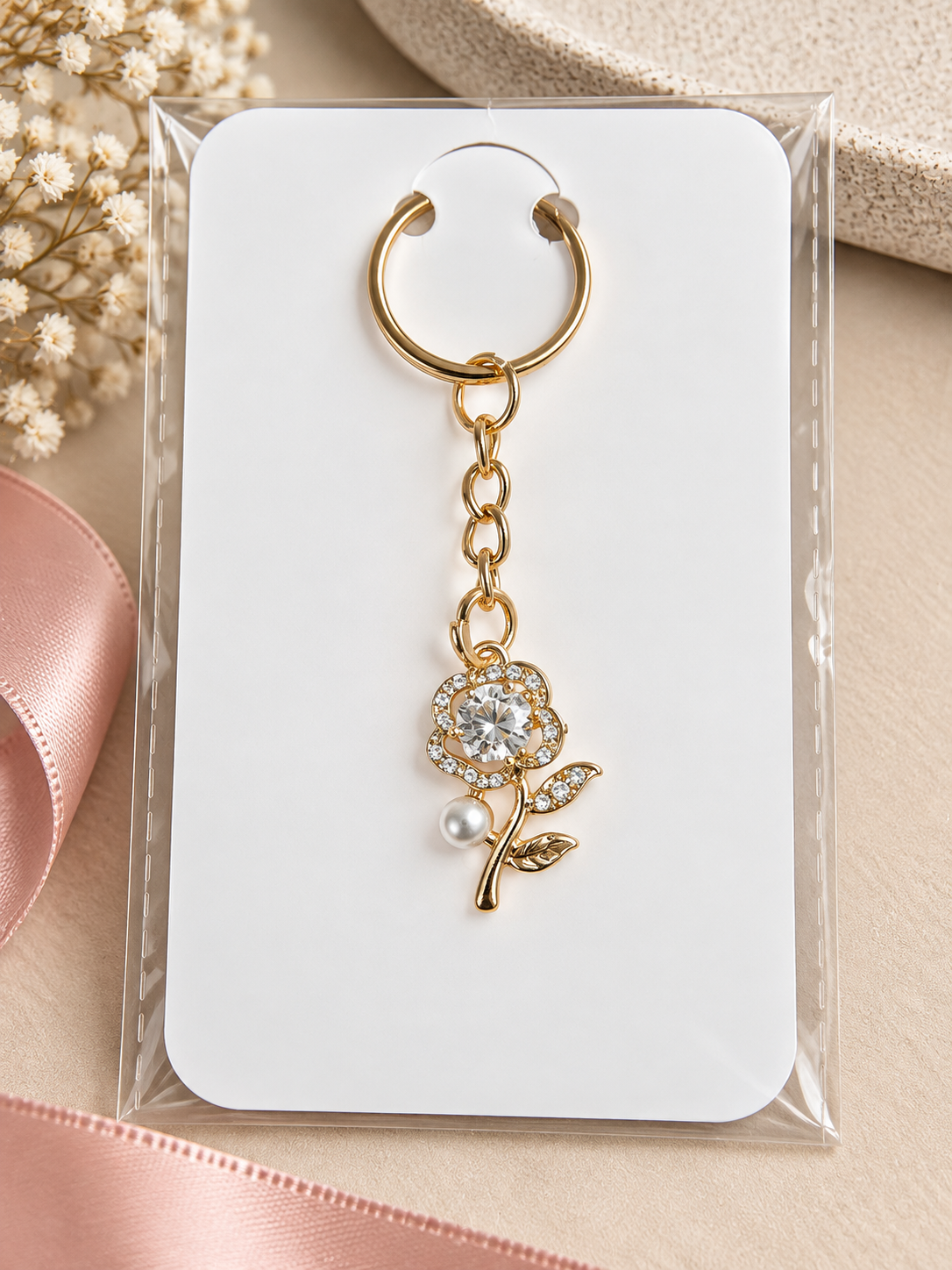 Rose Planner Charm