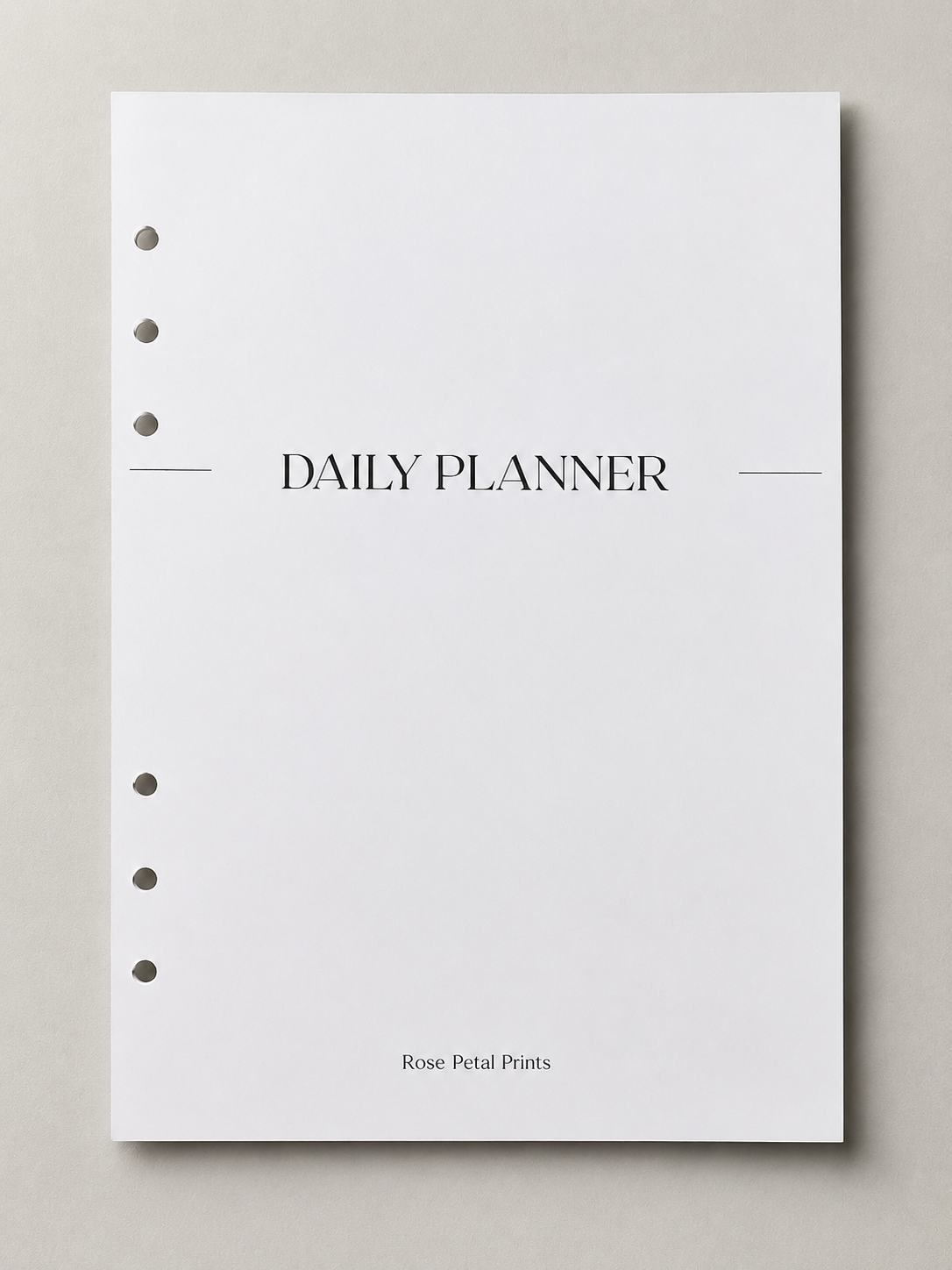 Daily Planner
