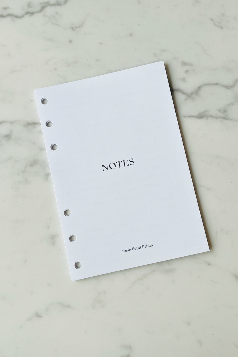 A6 Notes