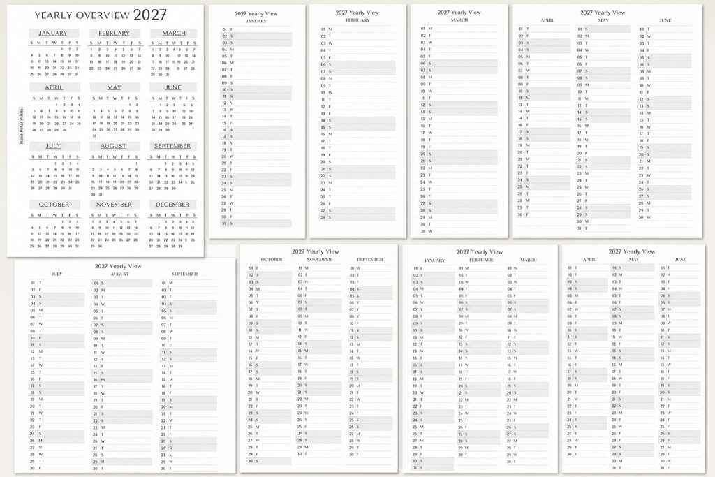 2027 Yearly Overview