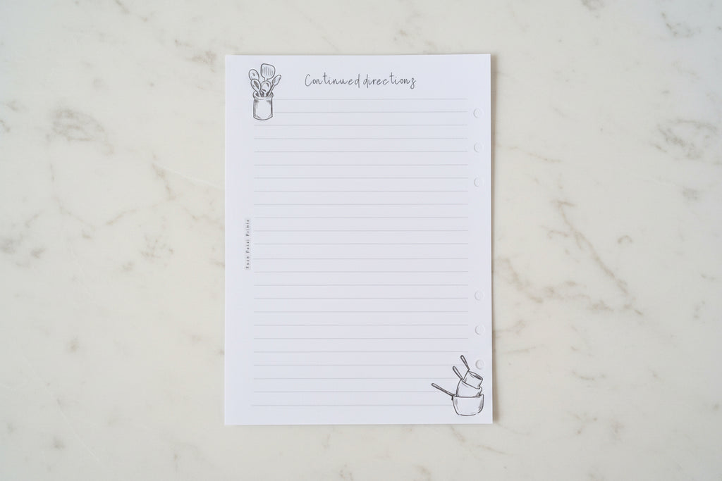 Recipe Card