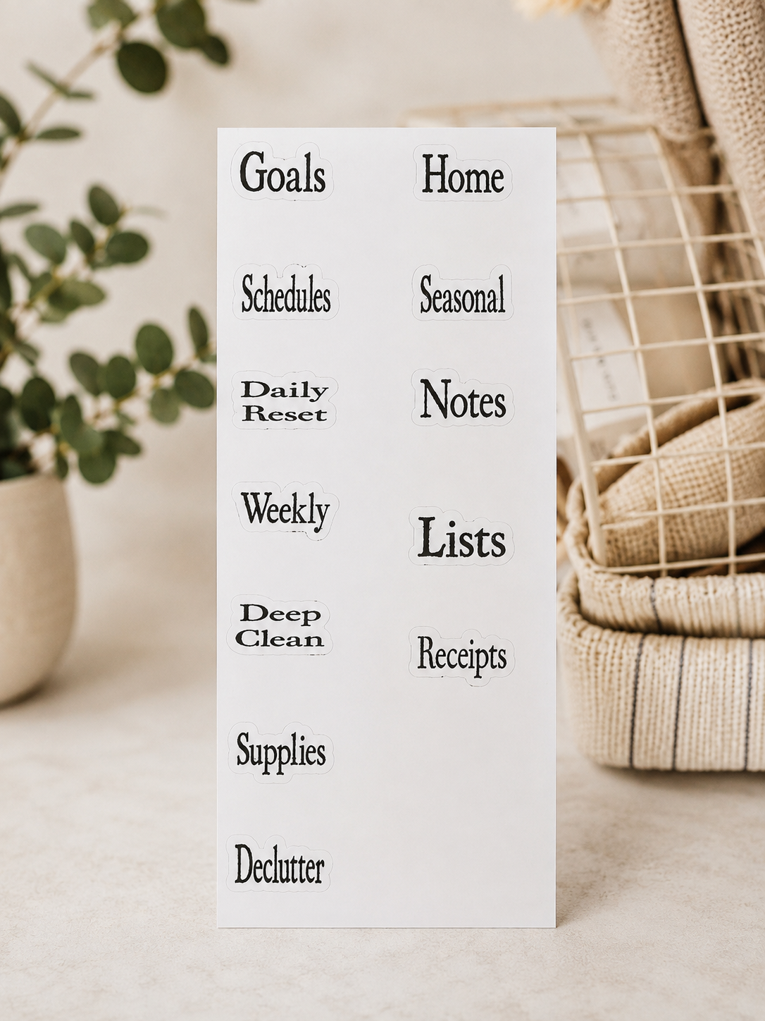 The Tidy Life A5 Bundle