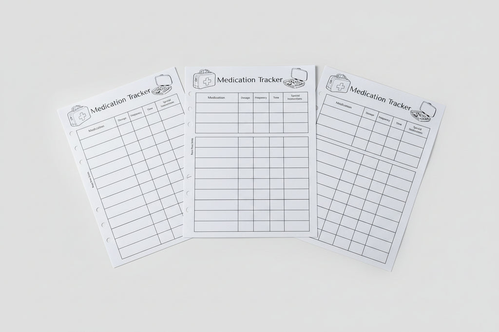 Refill Medication Tracker List