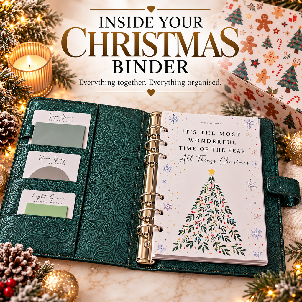 A5 Christmas Binder Bundle