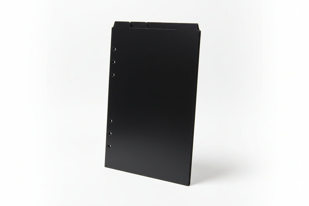 A5 Black Divider Tabs