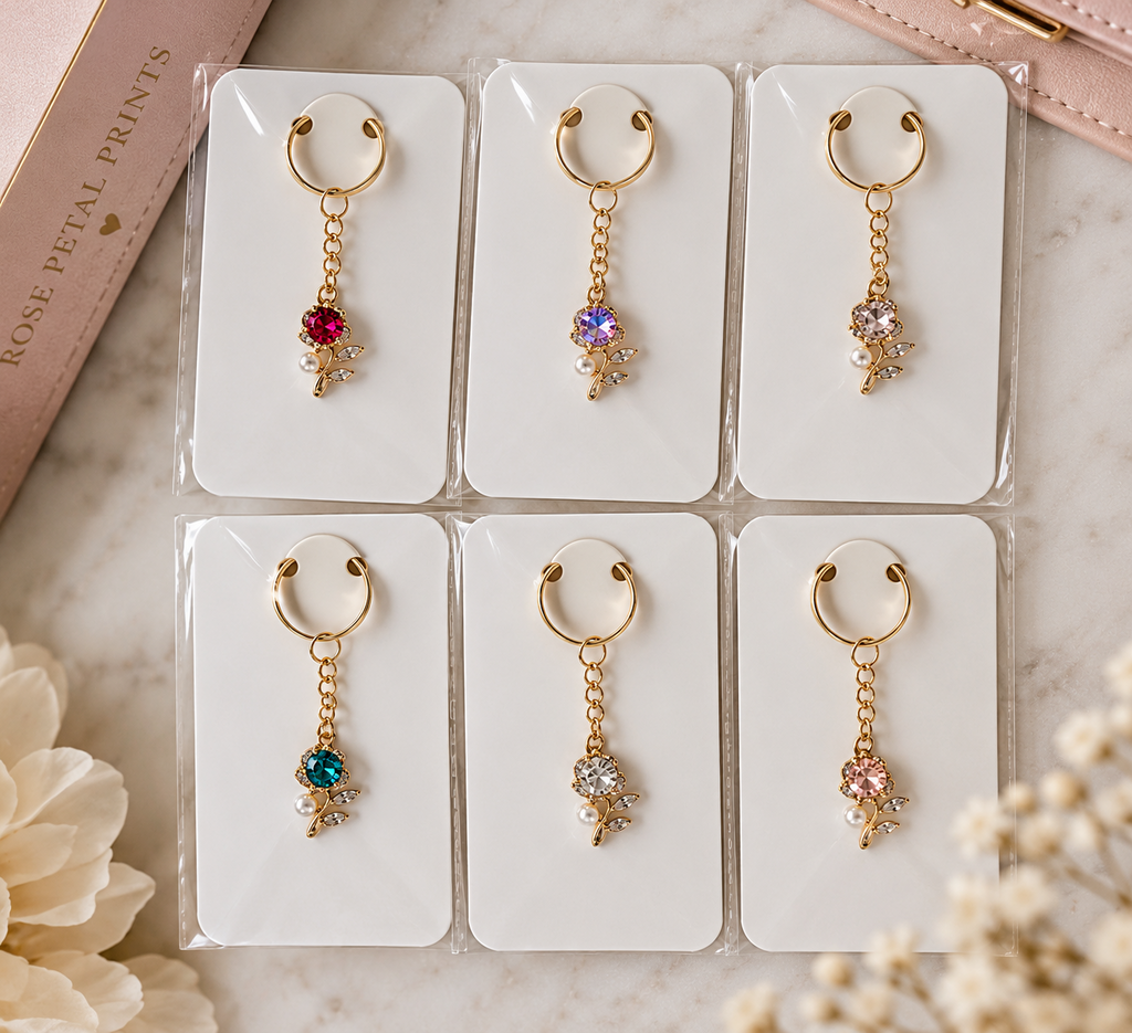 Rose Planner Charm