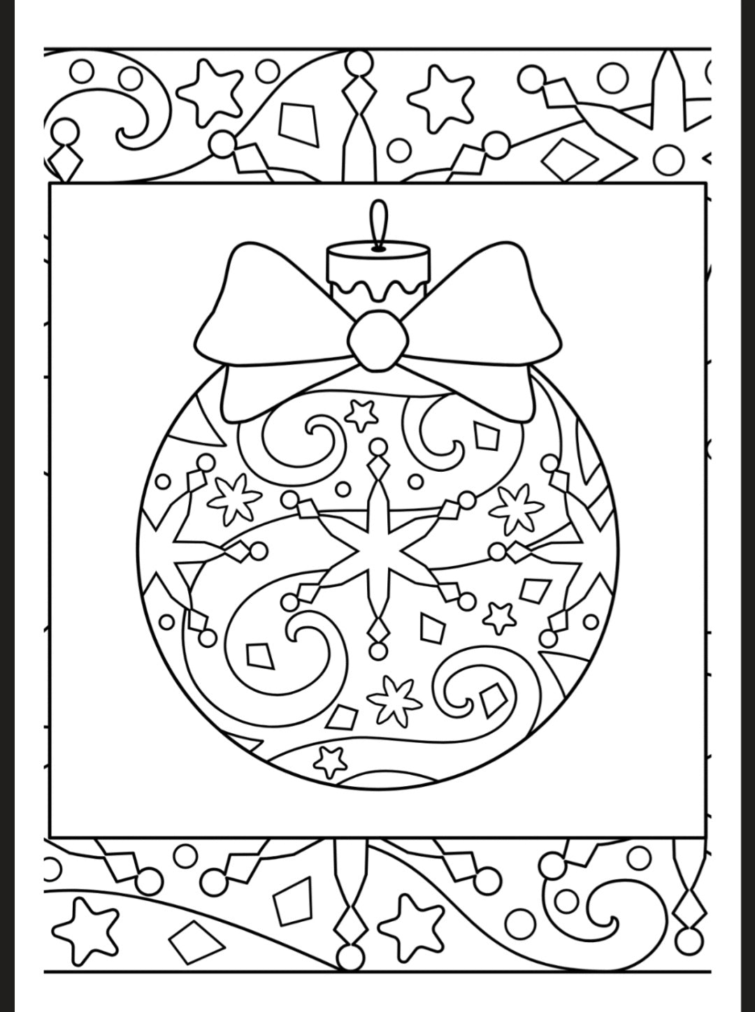 A5 Christmas Colouring Inserts 2