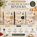 A5 Recipe Binder Bundle