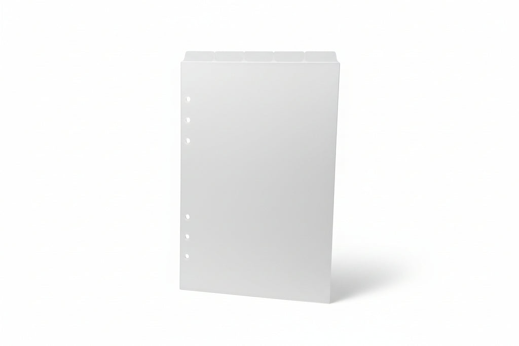 A5 Frosted Top Tab Dividers