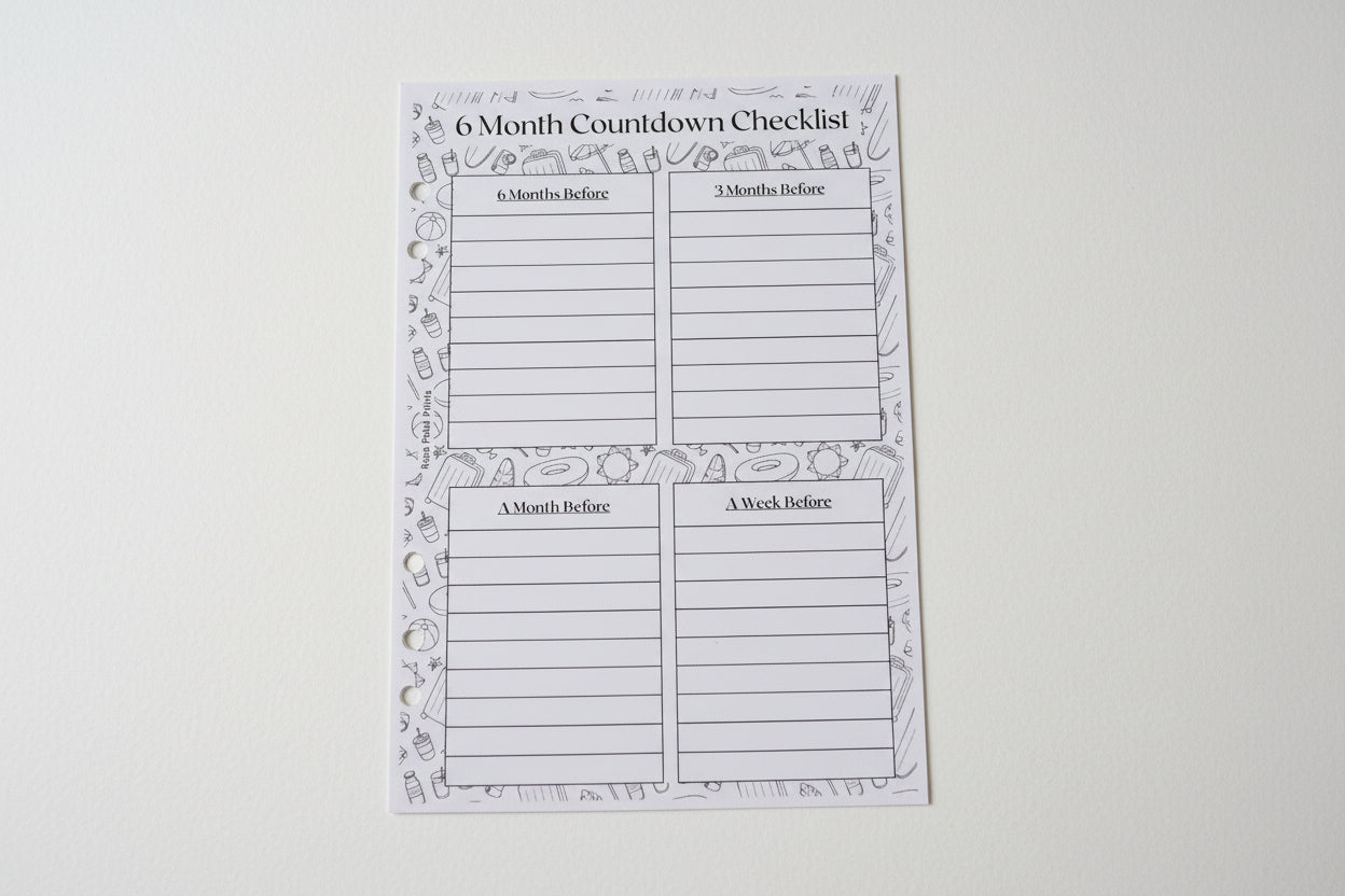 Vacation Vibes Packing List